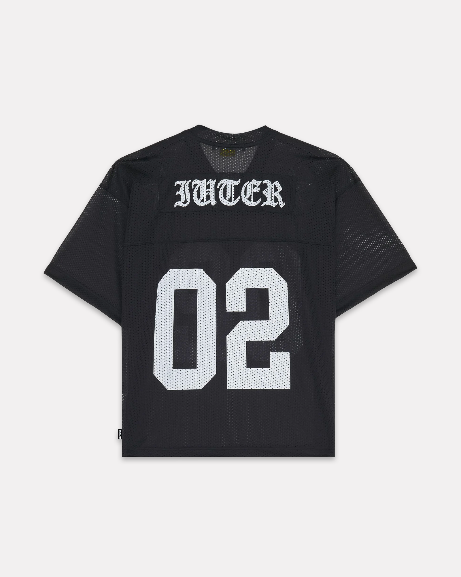 Iuter - Stars mesh football jersey black