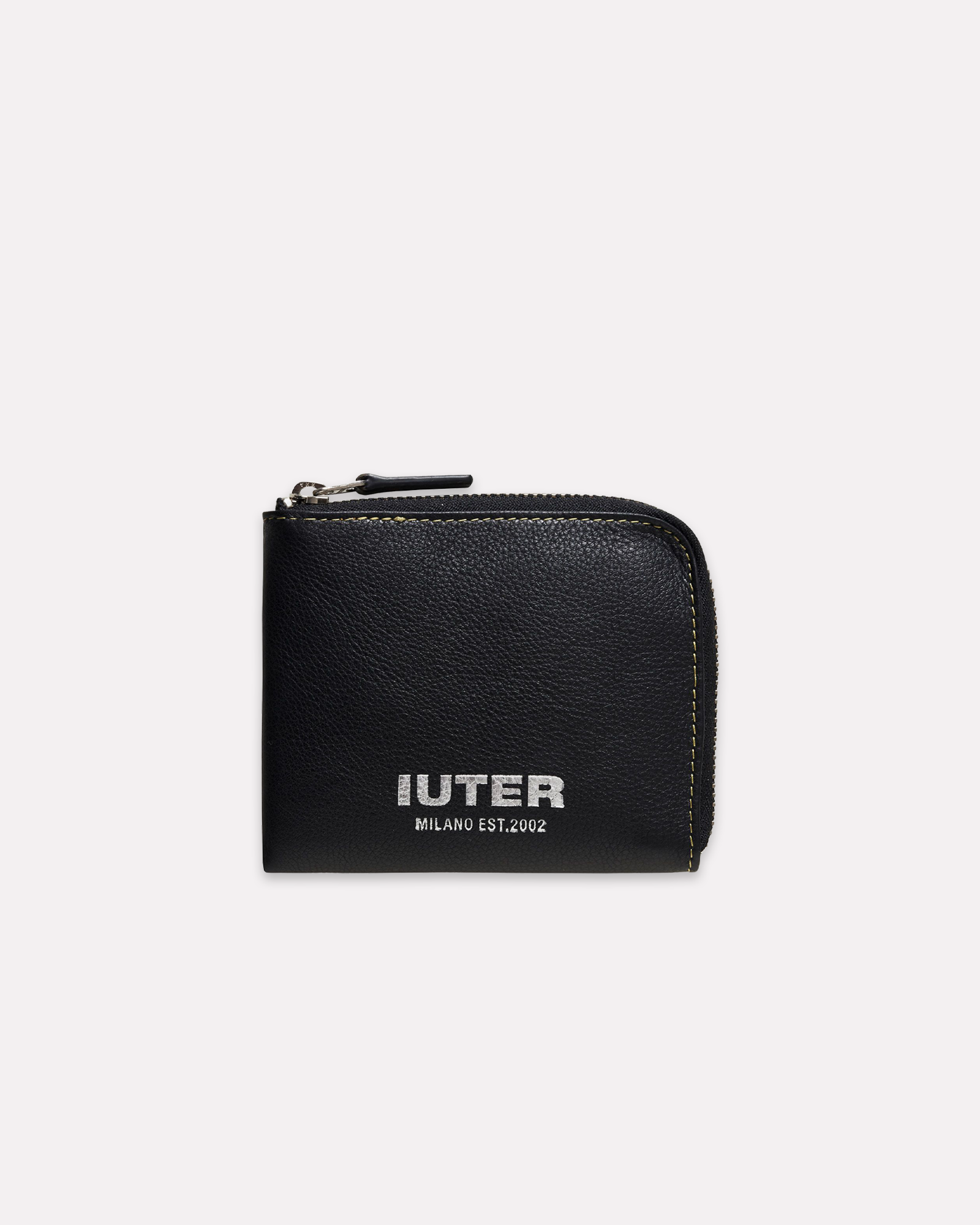 IUTER - ZIP WALLET BLACK