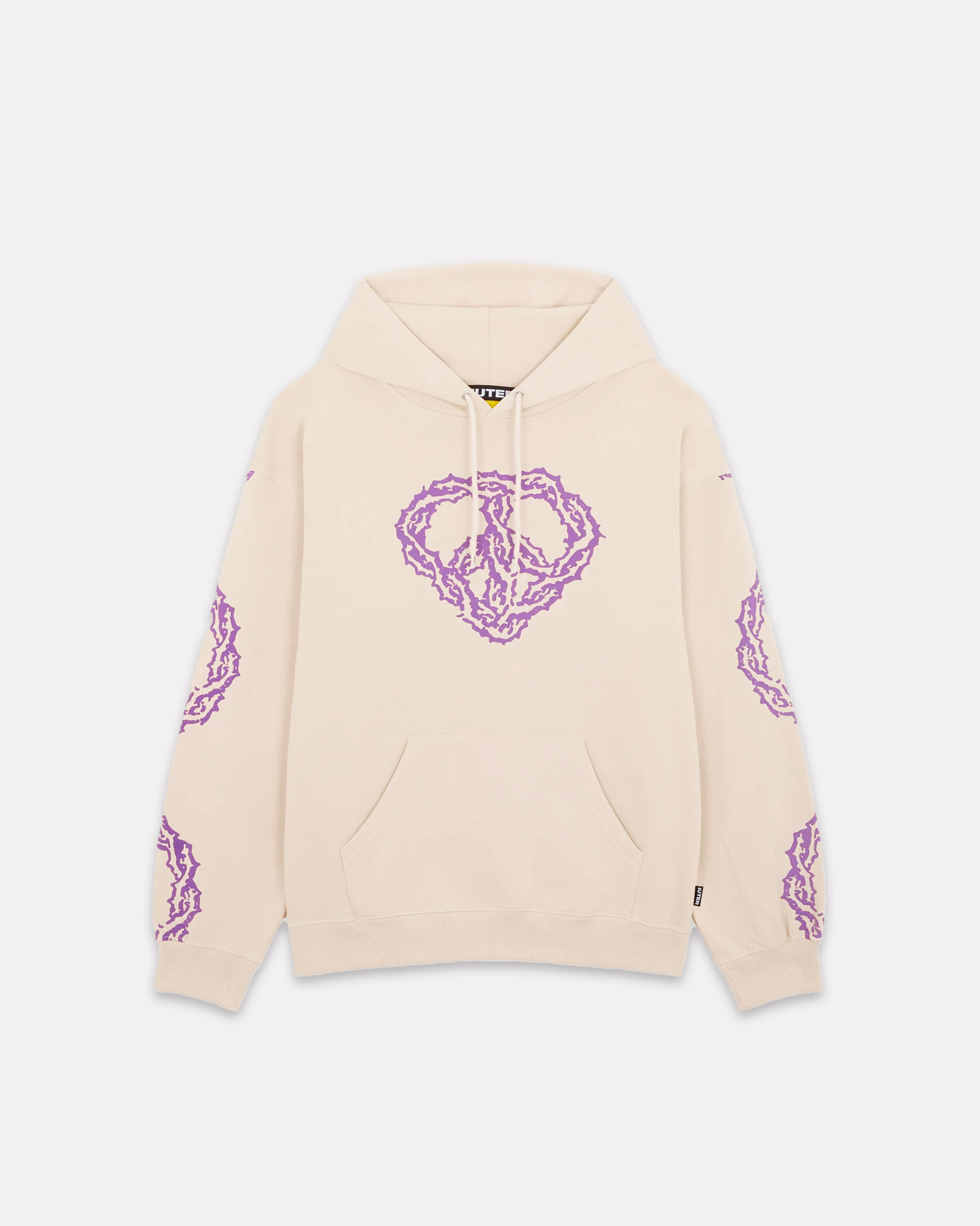 IUTER - THORNS HOODIE BLACK
