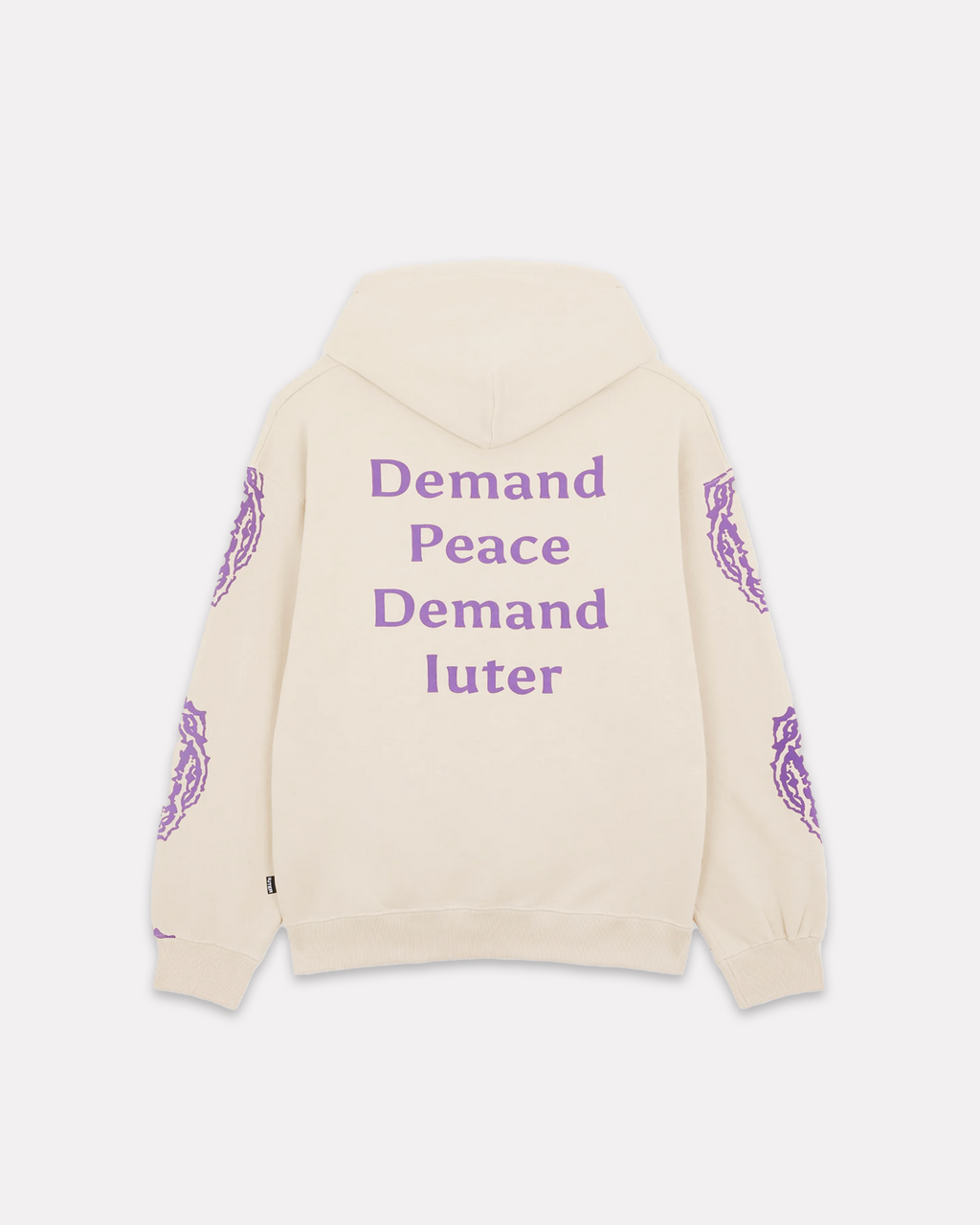 IUTER - THORNS HOODIE CREAM