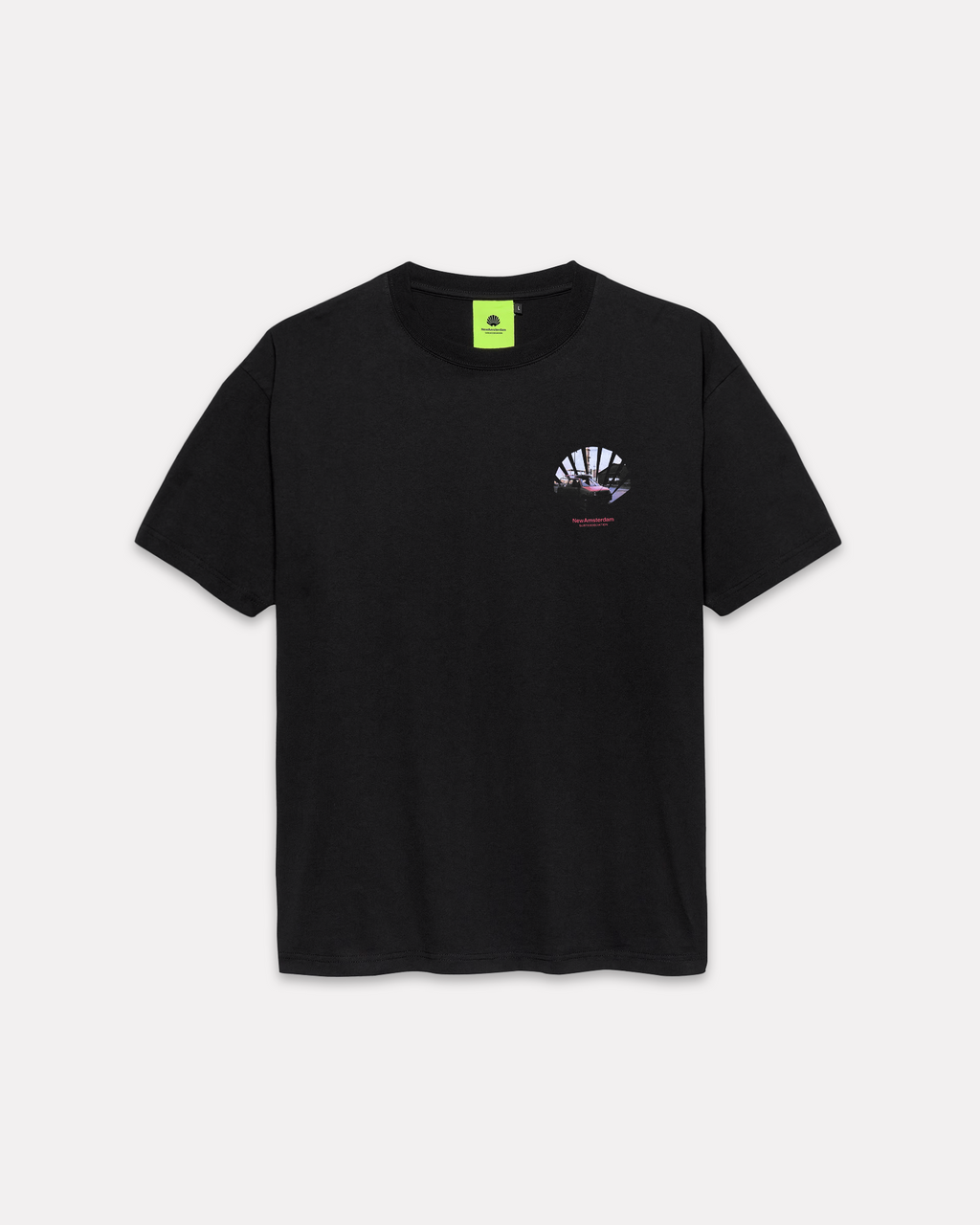 NEW AMSTERDAM SURF - ROAD TRIP TEE BLACK