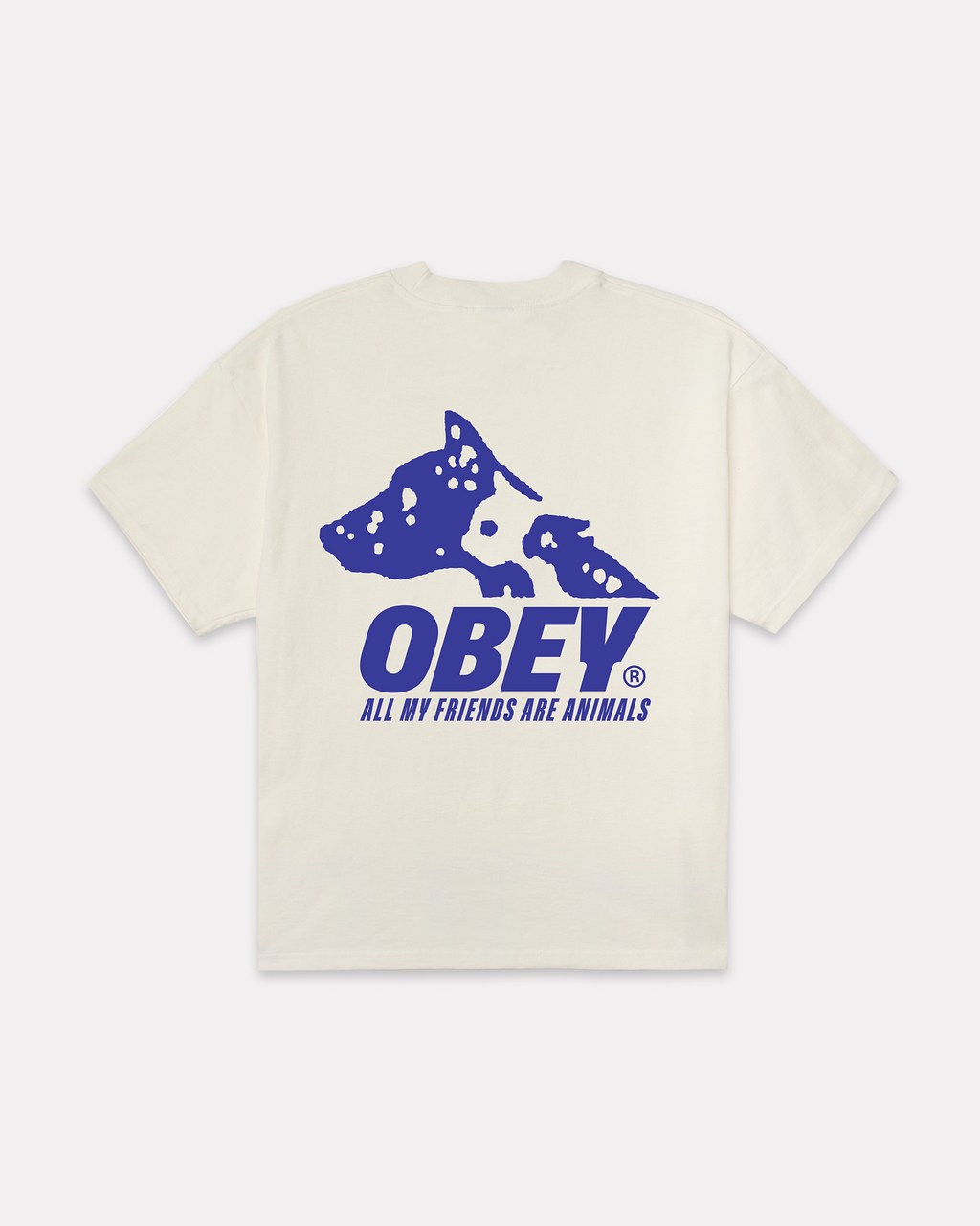 Obey - Animals tee vintage white