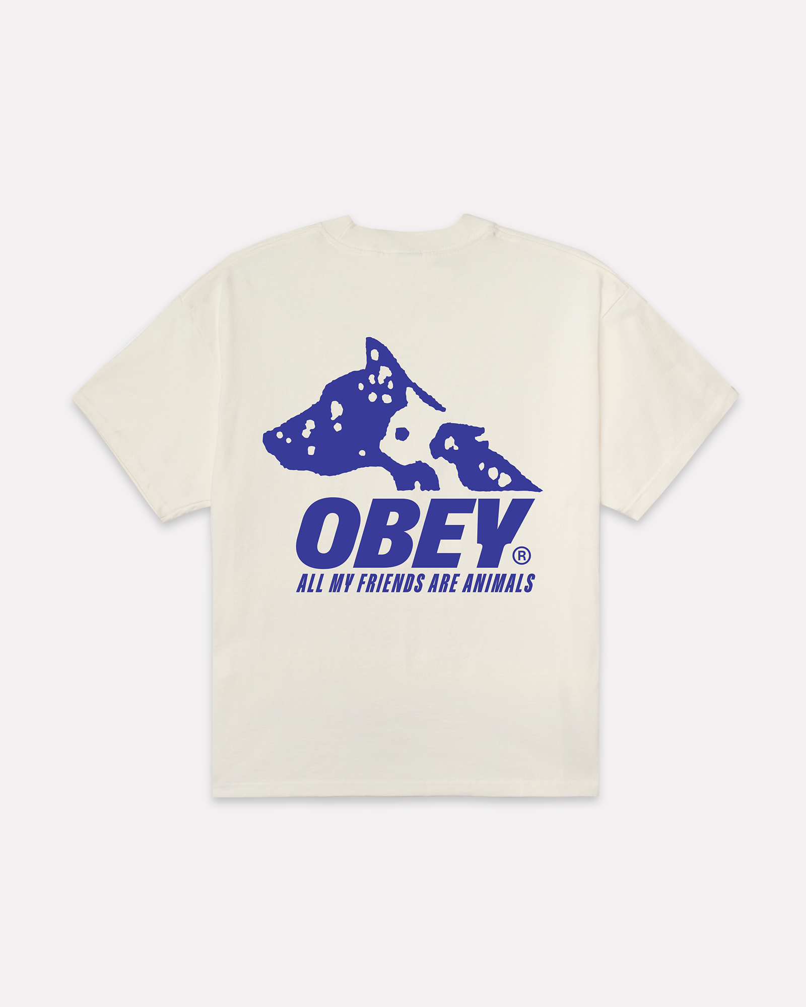 Obey - Animals tee vintage white