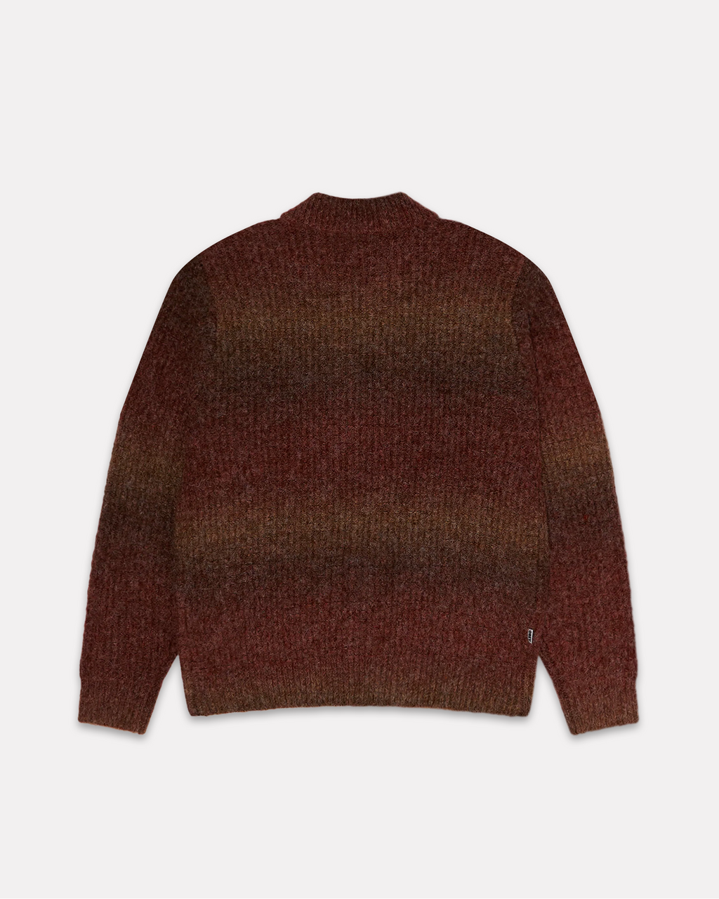 Obey - Anton gradient cardigan brown multi