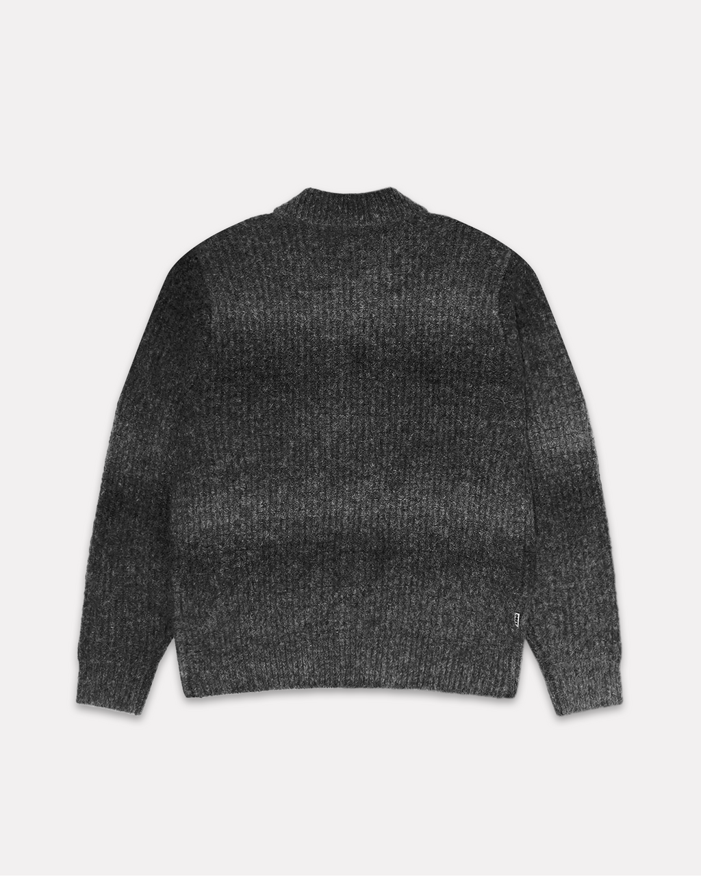 Obey - Anton gradient cardigan charcoal multi