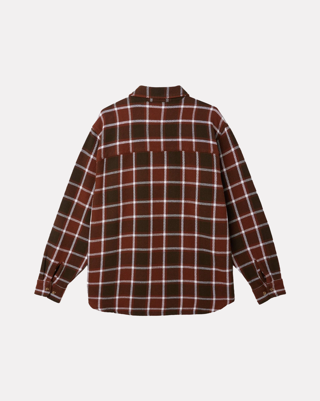 OBEY - BIGWIG PLAID WOVEN SEPIA