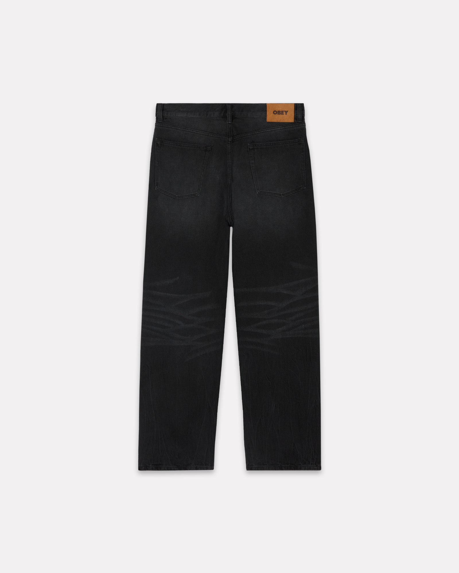 Obey - Classic baggy vintage denim black