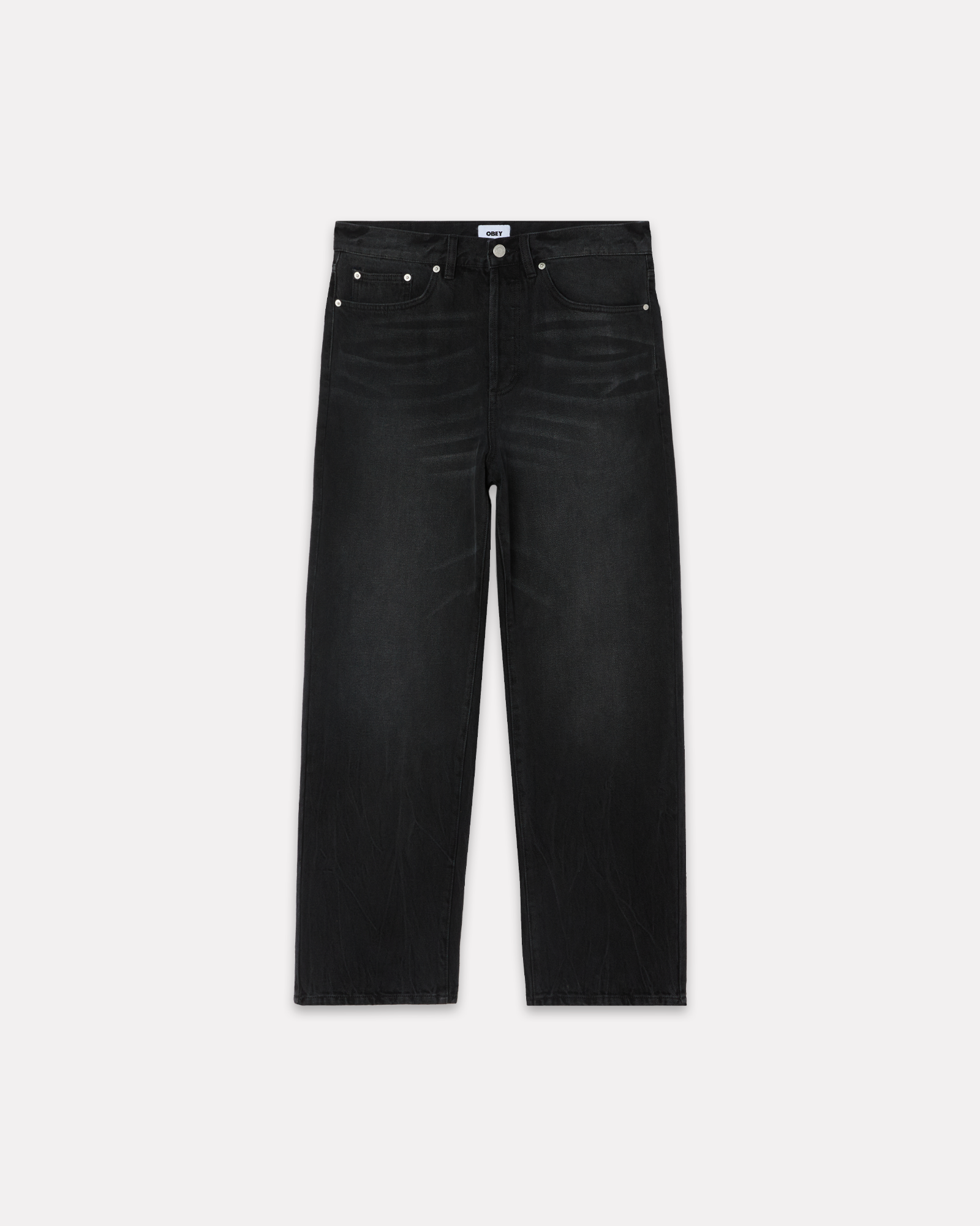 Obey - Classic baggy vintage denim black