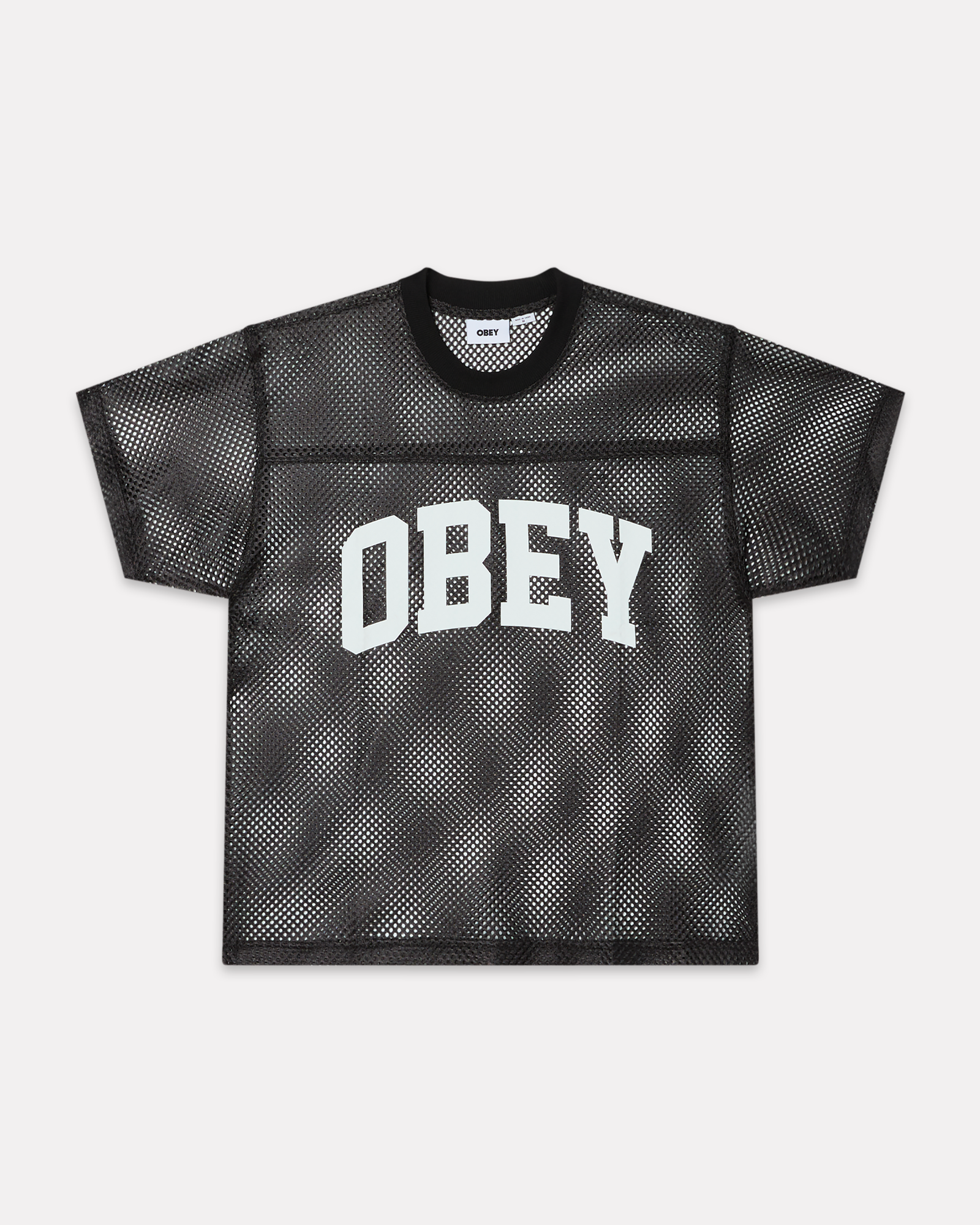 Obey - Collegiate practice jersey tee black