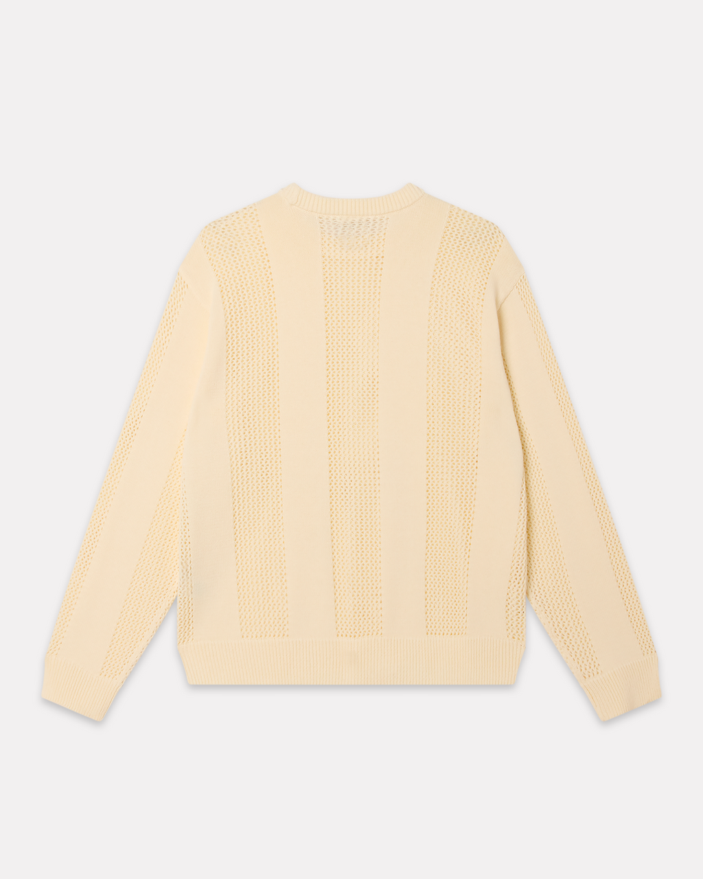Obey - Crochet sweater natural