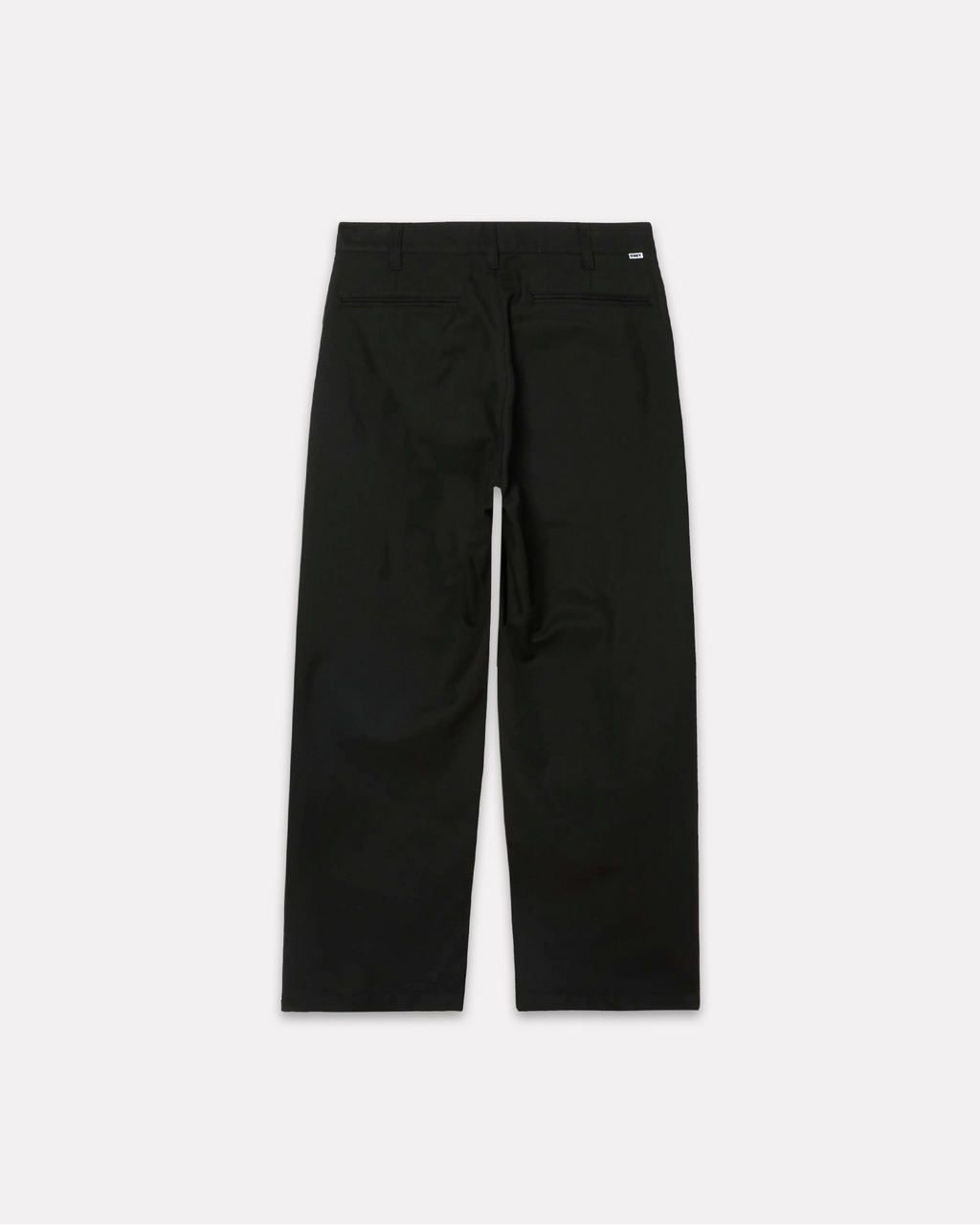 Obey - Dean pleated pant black