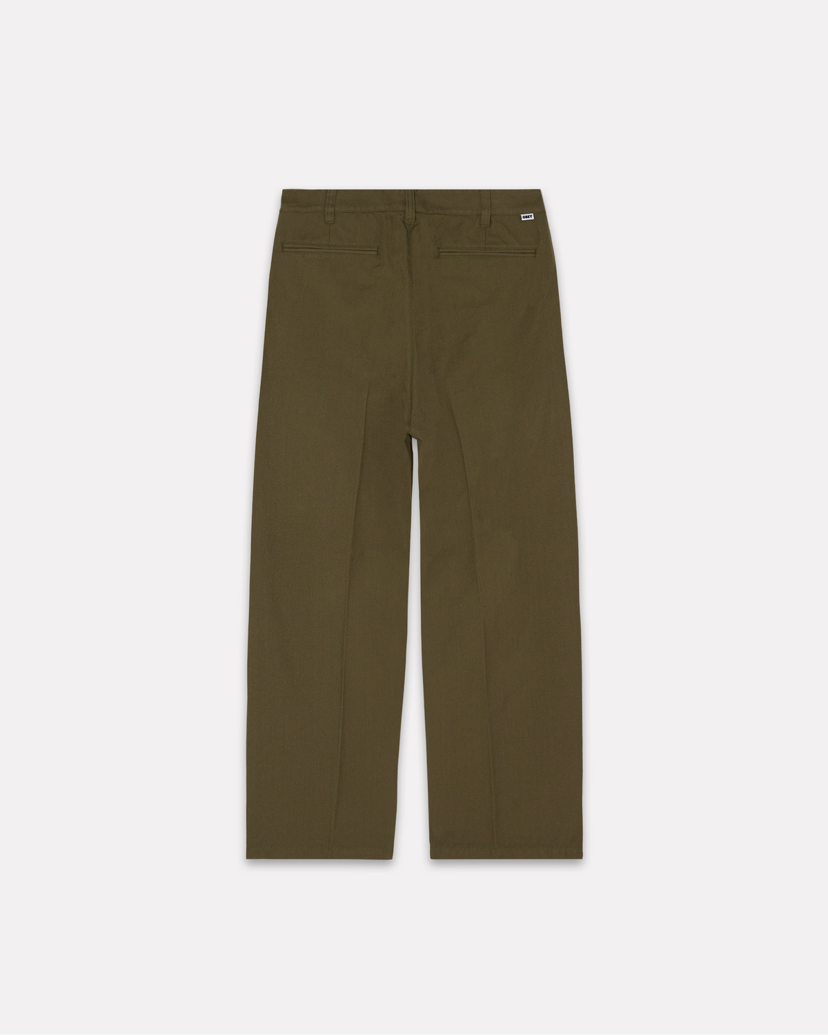 Obey - Dean pleated pant stone grey