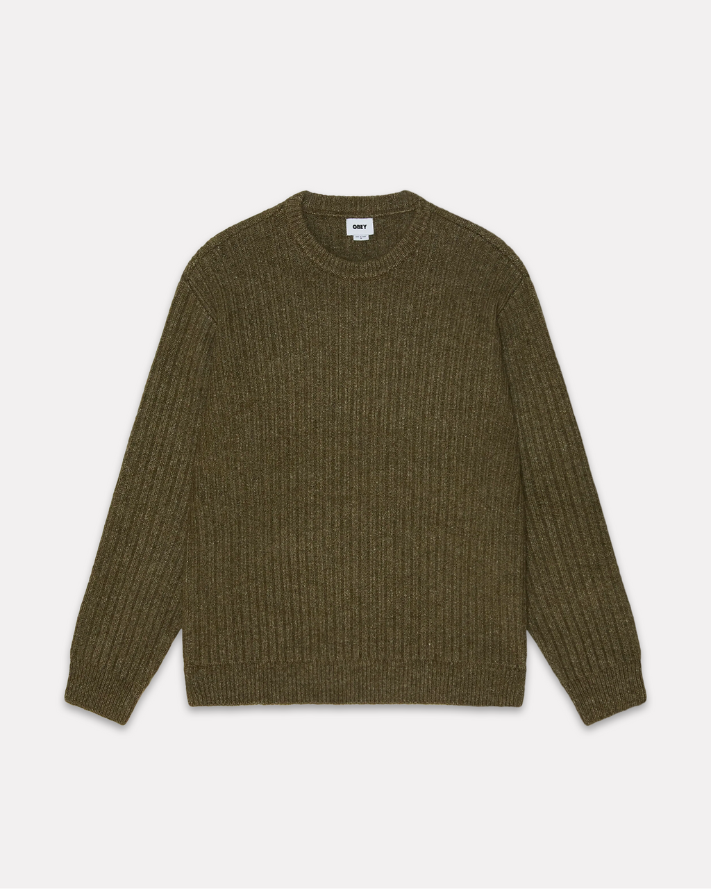 Obey - Drex sweater heather green