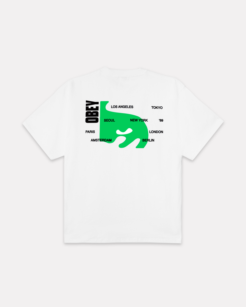 Obey - Eye of the city tee white