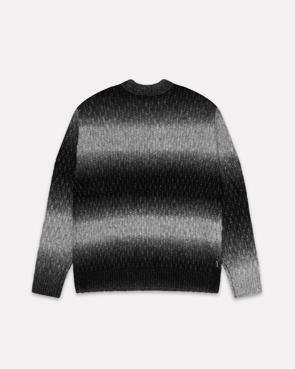 Obey - Haze gradient sweater black multi