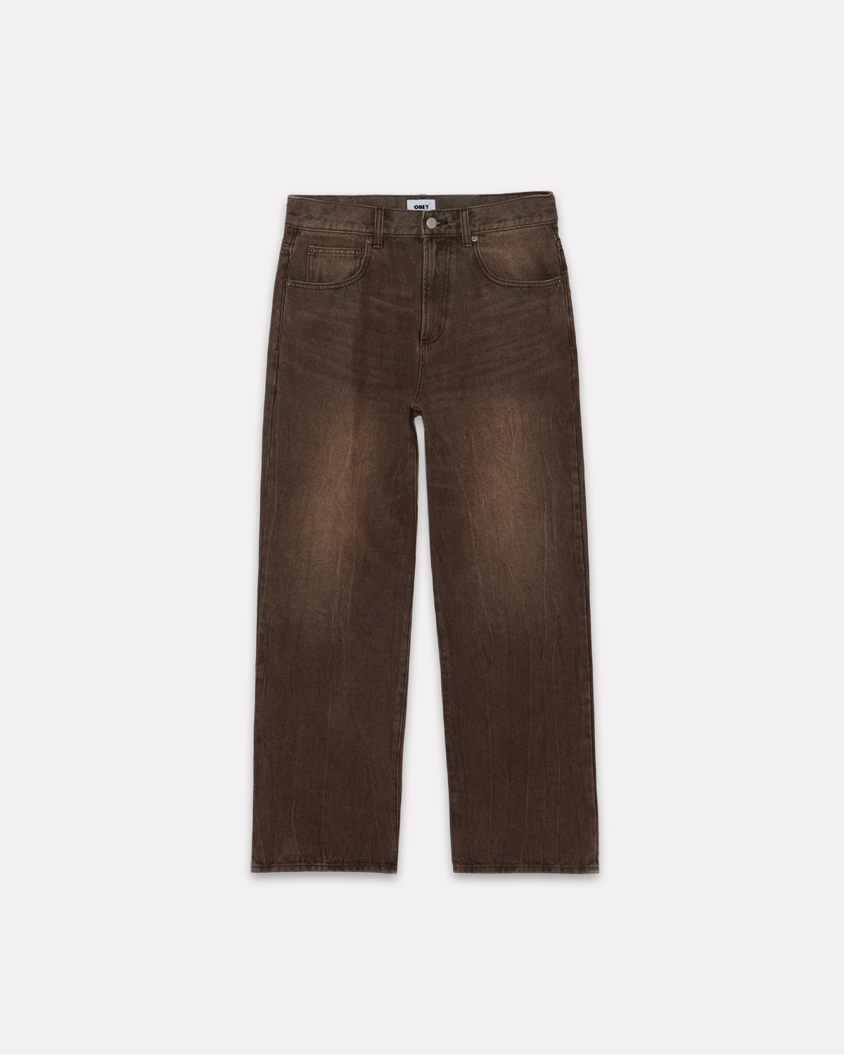 Obey - Nelson straight leg denim vintage archive wren