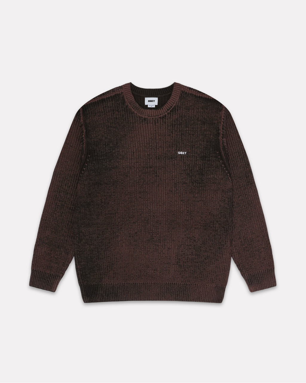 Obey - Spray effect sweater morel multi