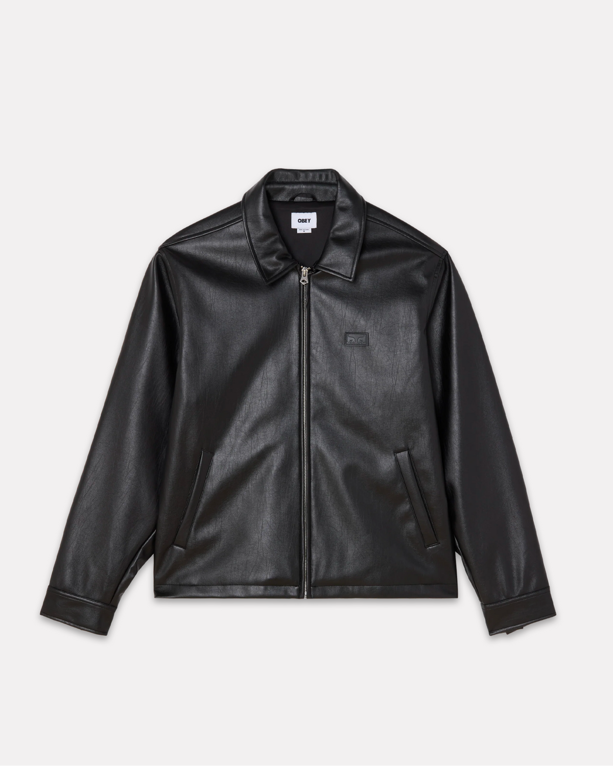 Obey - Workman pu jacket black