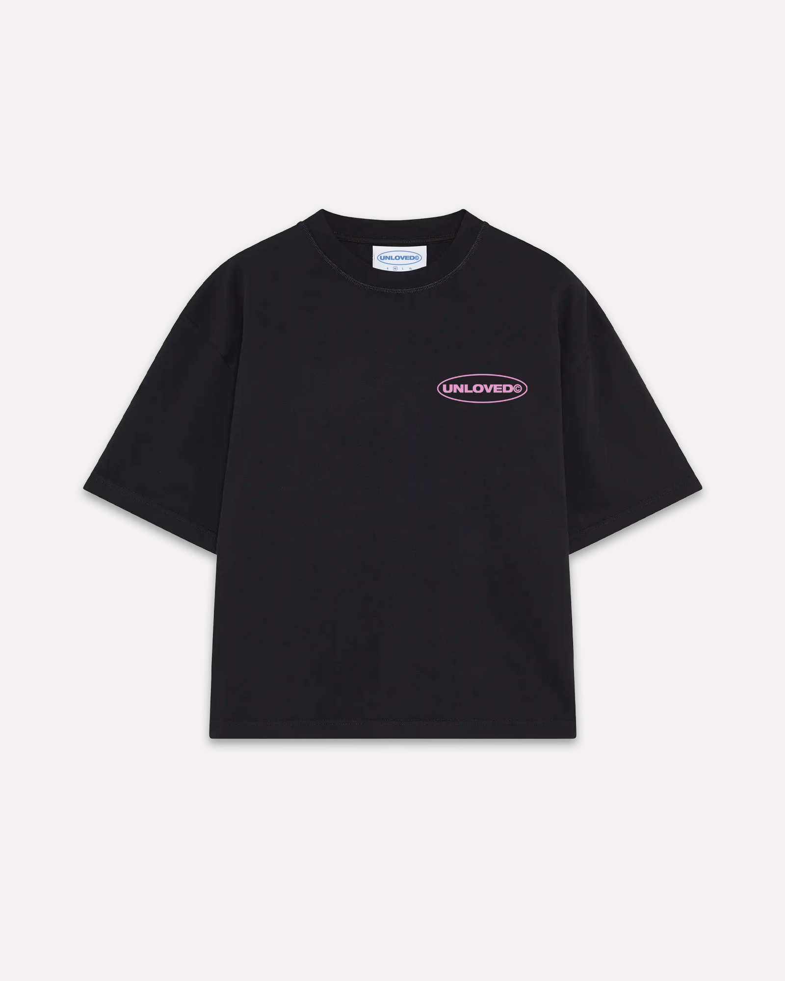 Unloved - Baile boxy tee nera