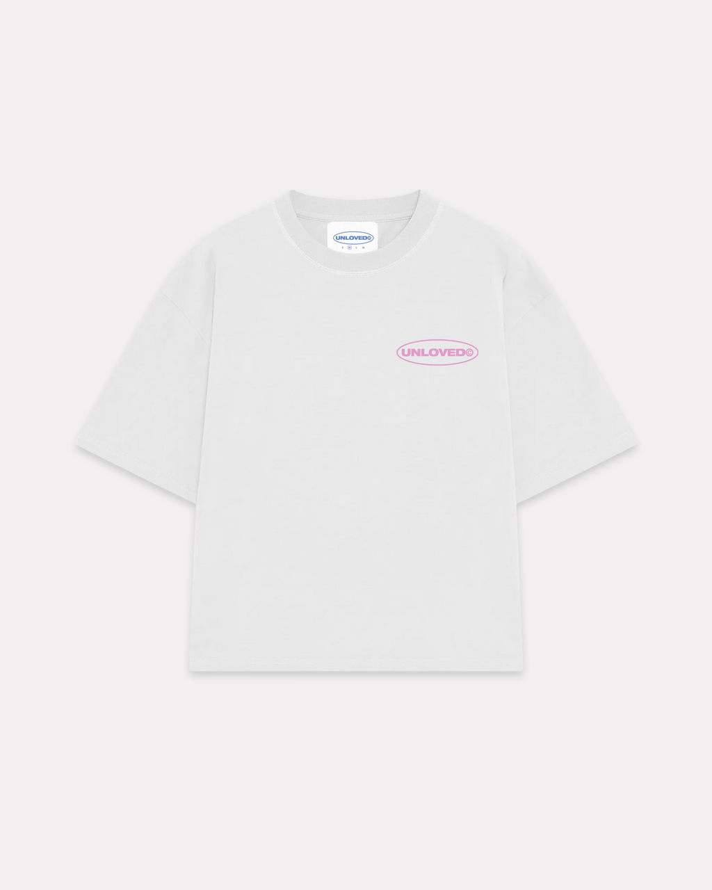 UNLOVED - BAILE BOXY TEE BIANCA