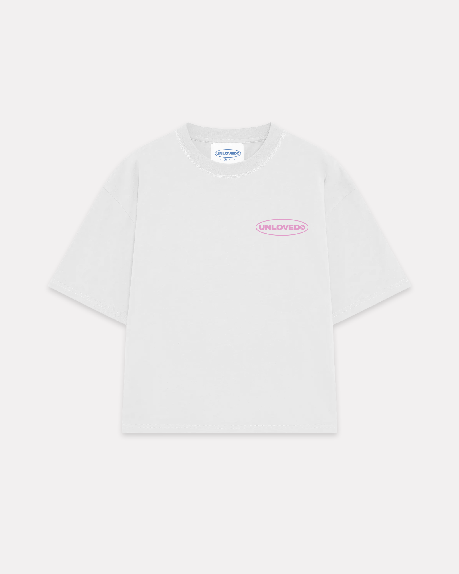 Unloved - Baile boxy tee bianca