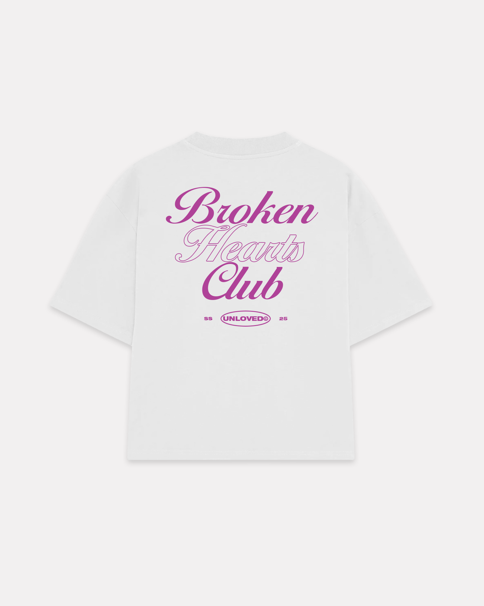 Unloved - Broken heart tee boxy tee bianca