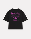 Unloved - Broken heart tee boxy tee nera