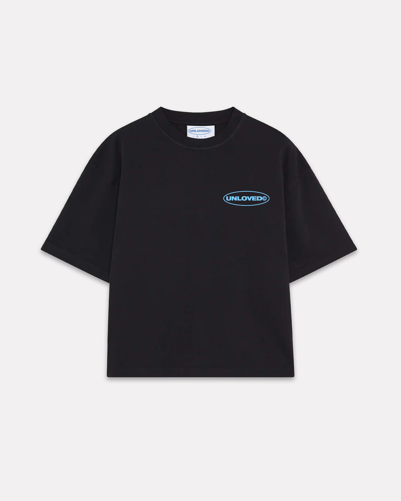 UNLOVED - CALL ME BOXY TEE NERO