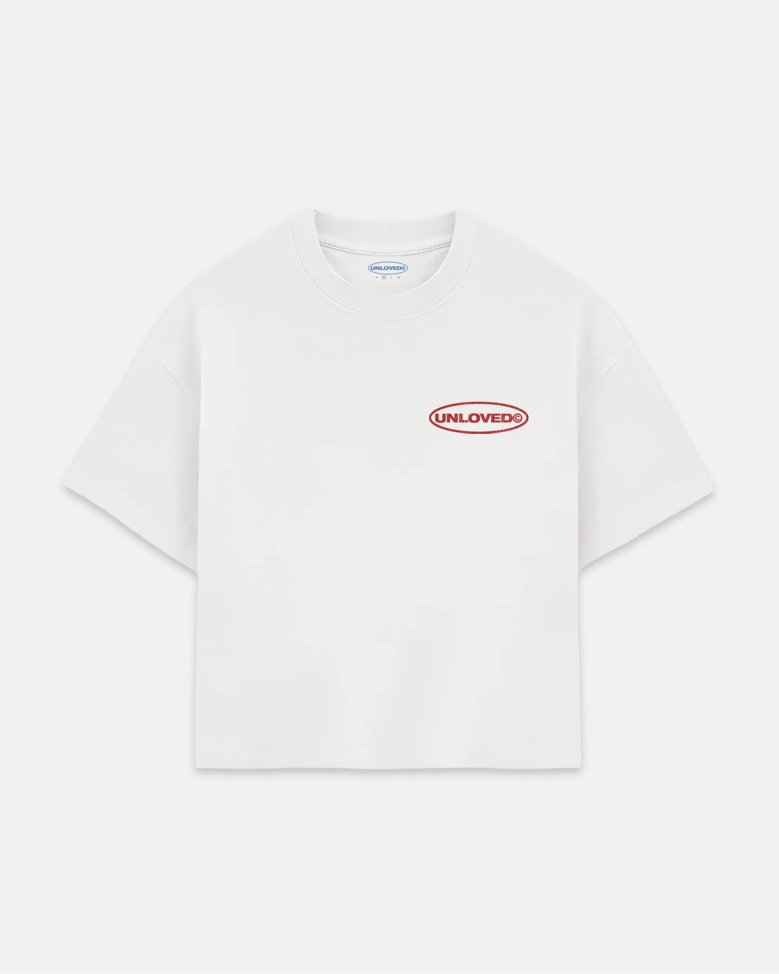 Unloved - Kanye Drake boxy tee bianco