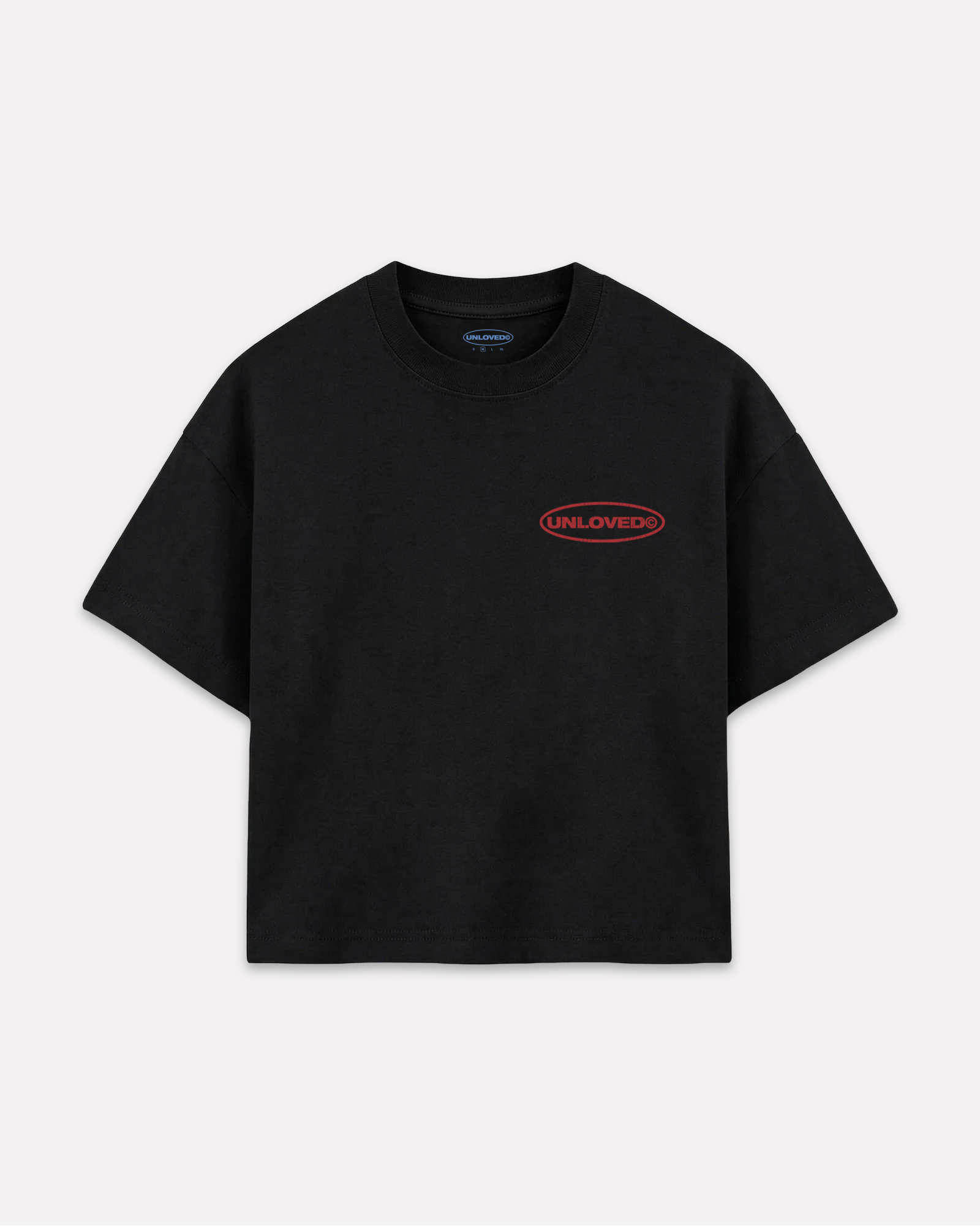 Unloved - Kanye Drake boxy tee nero