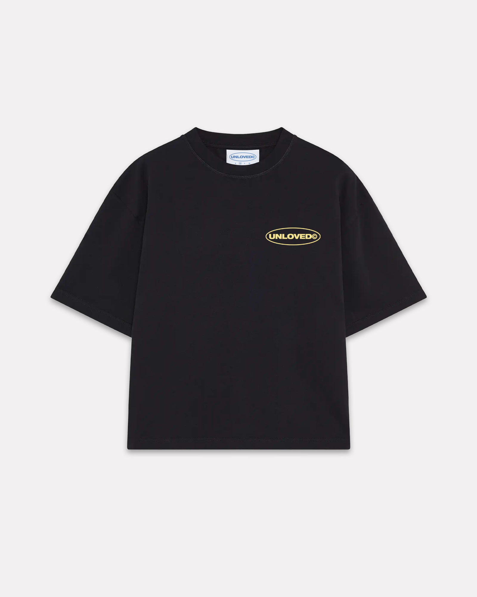 Unloved - Therapist boxy tee nera