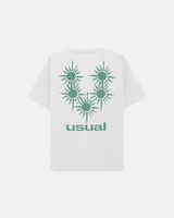 USUAL - SOLSTICE TEE WHITE
