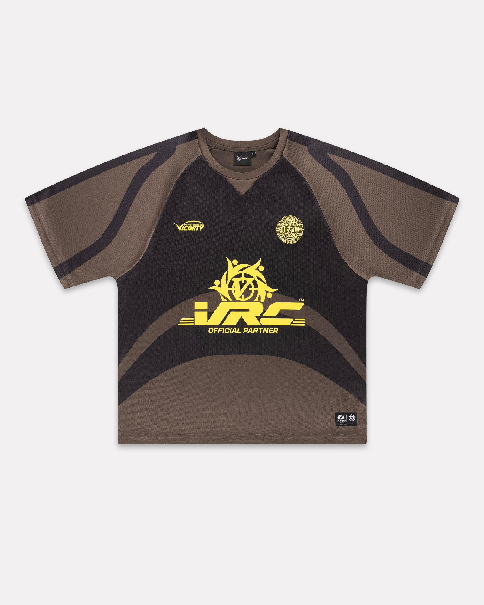 VICINITY - EAGLE BOXY JERSEY BROWN