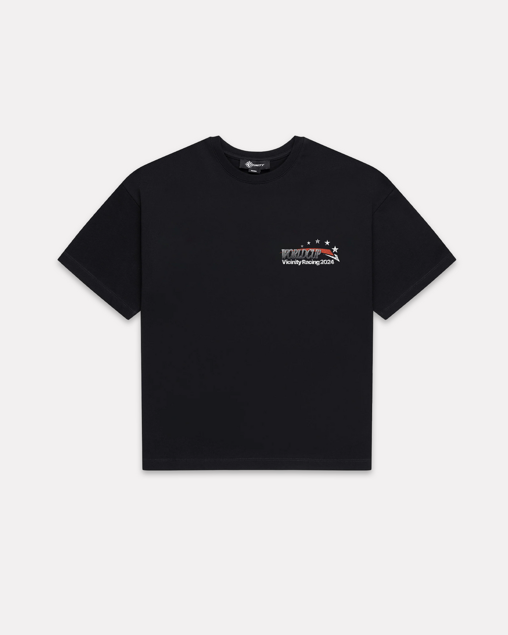 VICINITY - RACING WORLDCUP BOXY TEE BLACK