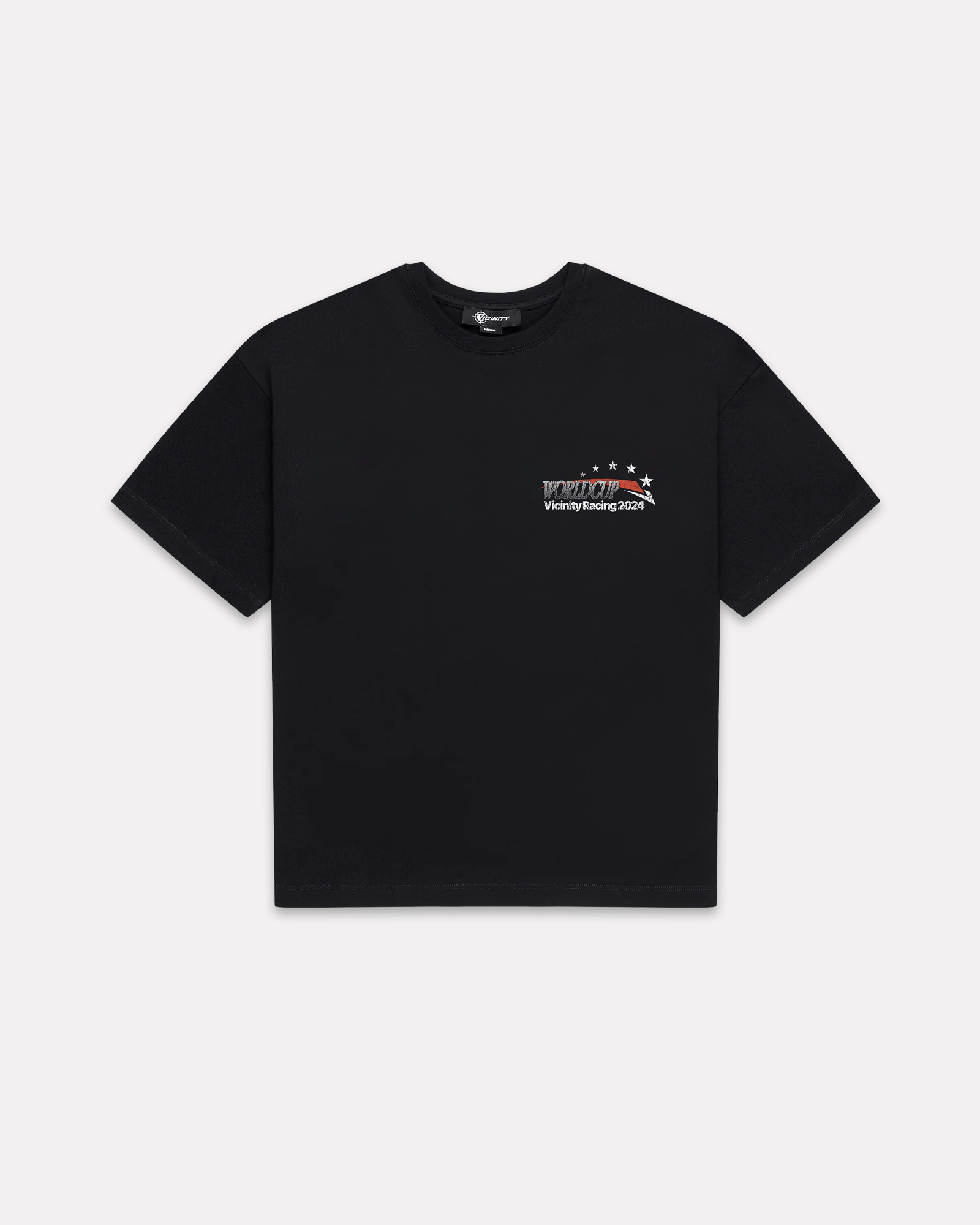 VICINITY - RACING WORLDCUP BOXY TEE BLACK