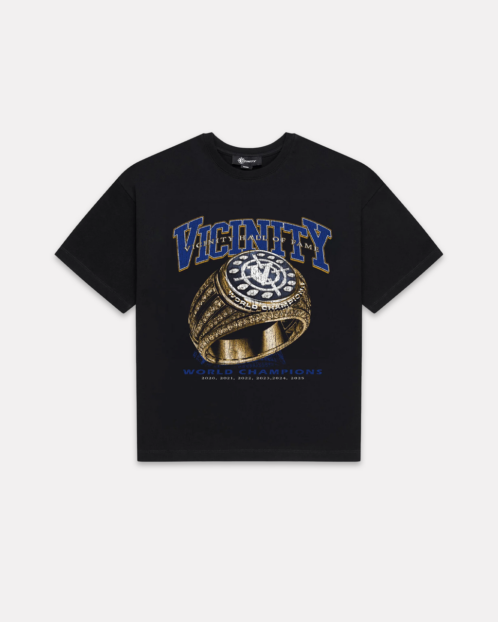 VICINITY - CHAMPION RING TEE BLACK
