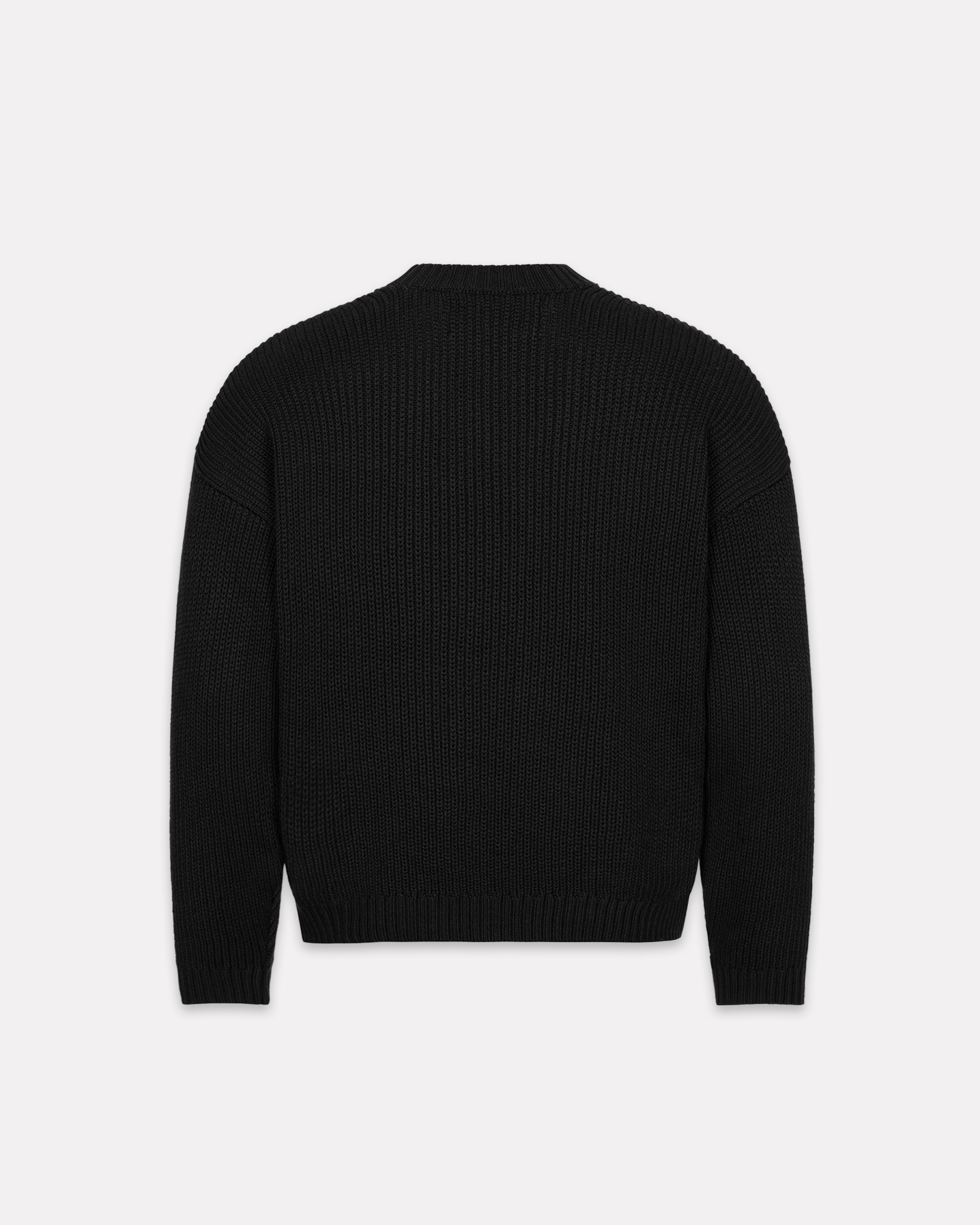 VICINITY - V-LOGO KNITWEAR BLACK