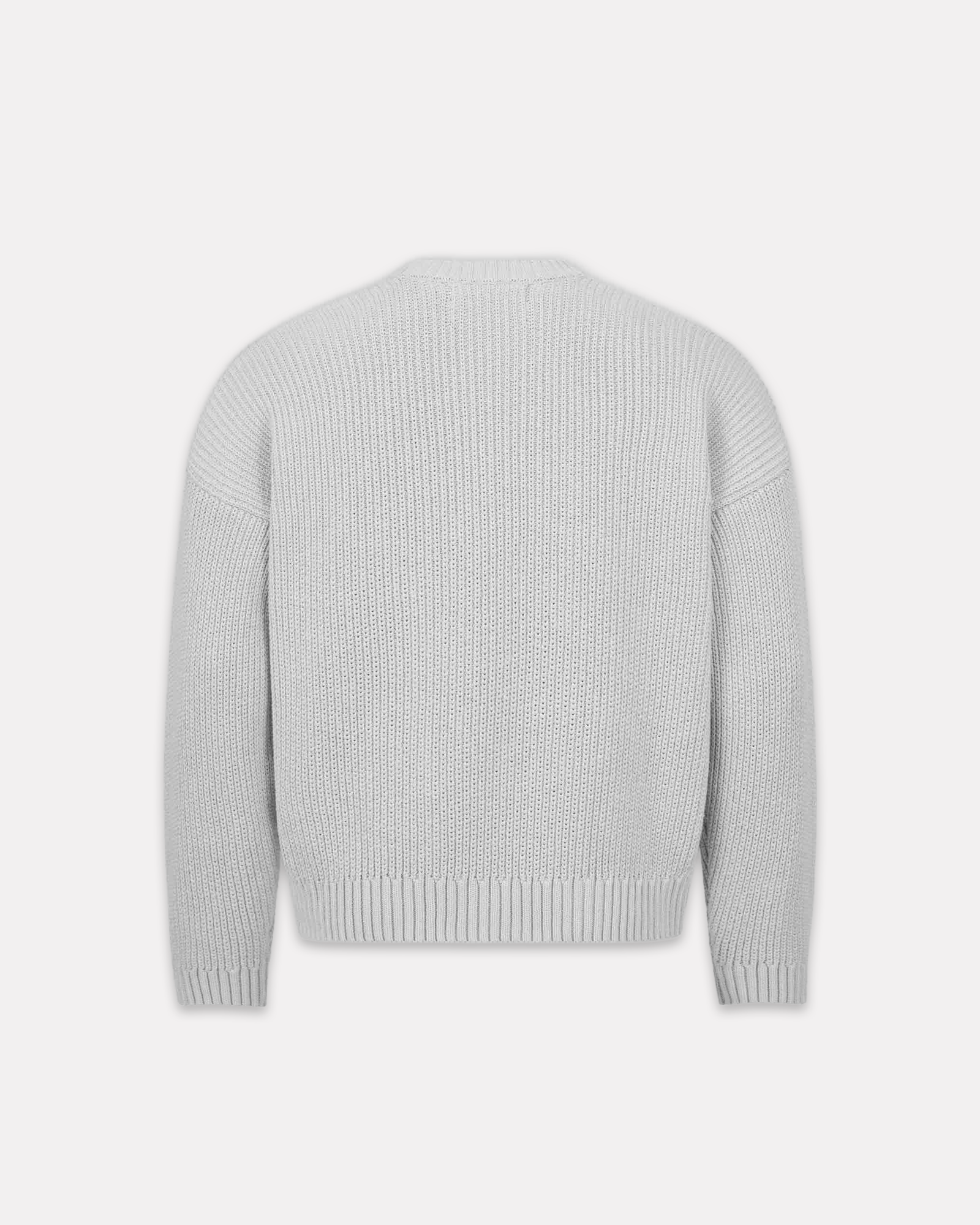 VICINITY - V-LOGO KNITWEAR LIGHT GREY