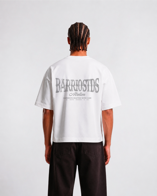 Barrio Studios - Atelier boxy tee bianco