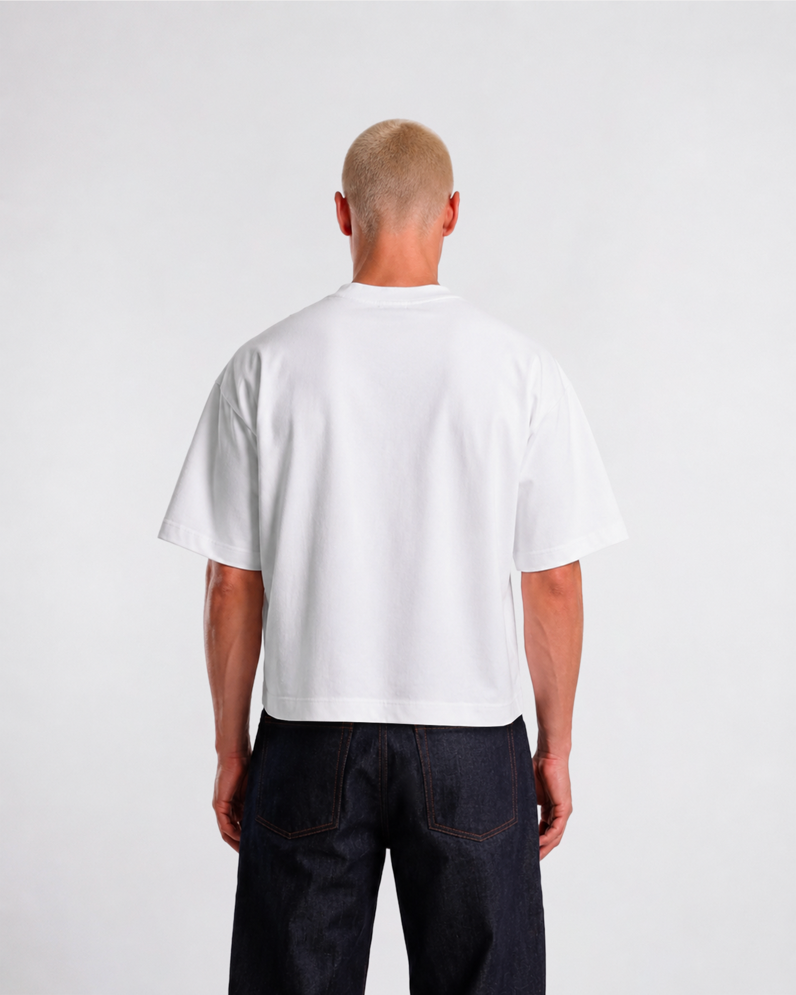 Barrio Studios - Maison boxy tee bianco