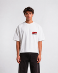 Barrio Studios - Dices boxy tee bianco
