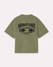 BARRIO STUDIOS - EYES BOXY TEE OLIVE