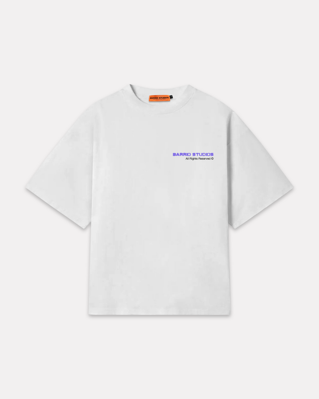 BARRIO STUDIOS - PRAISE BOXY TEE WHITE