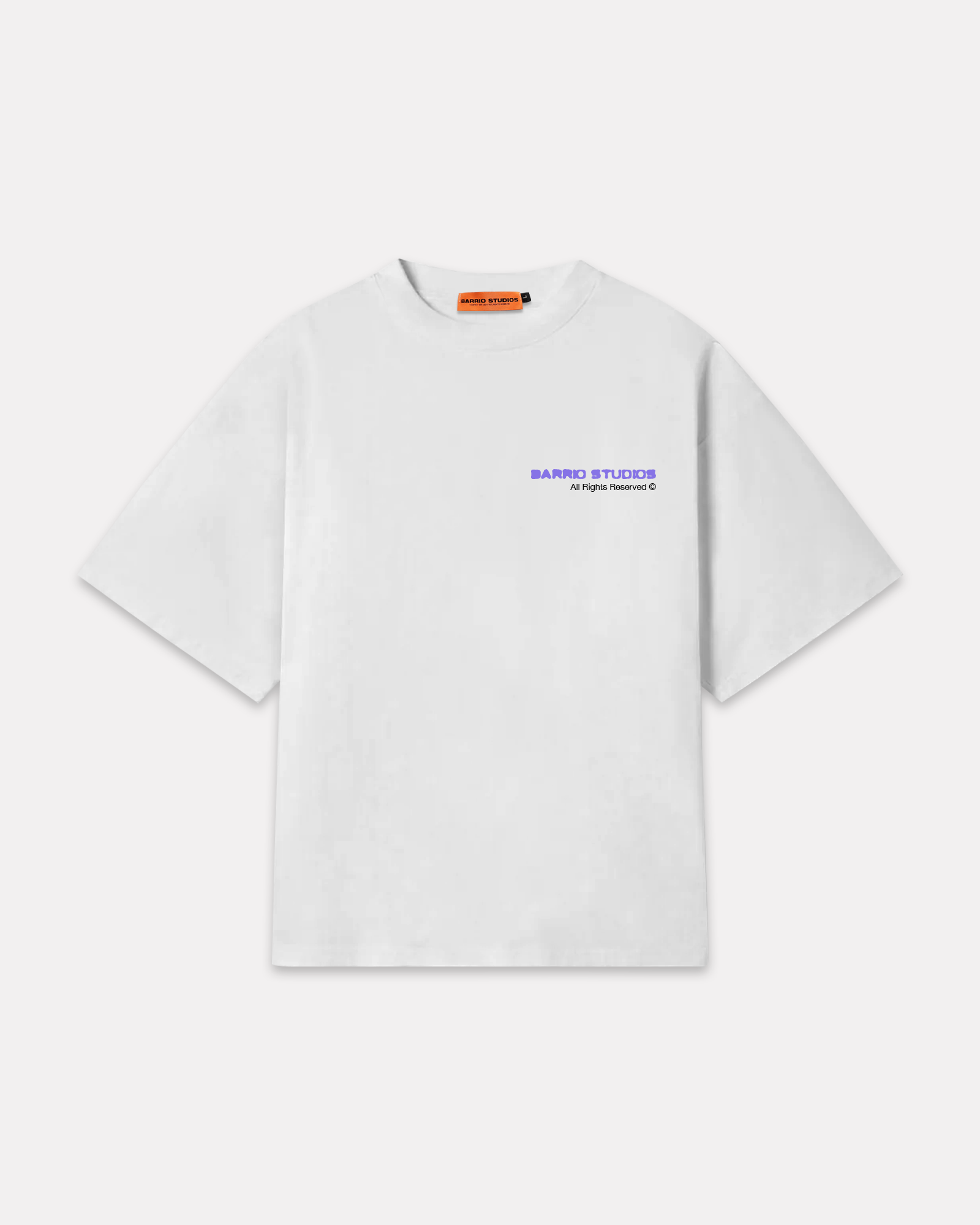 BARRIO STUDIOS - PRAISE BOXY TEE WHITE