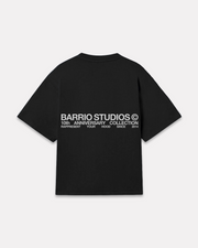 BARRIO STUDIOS - TEN YEARS BOXY TEE BLACK