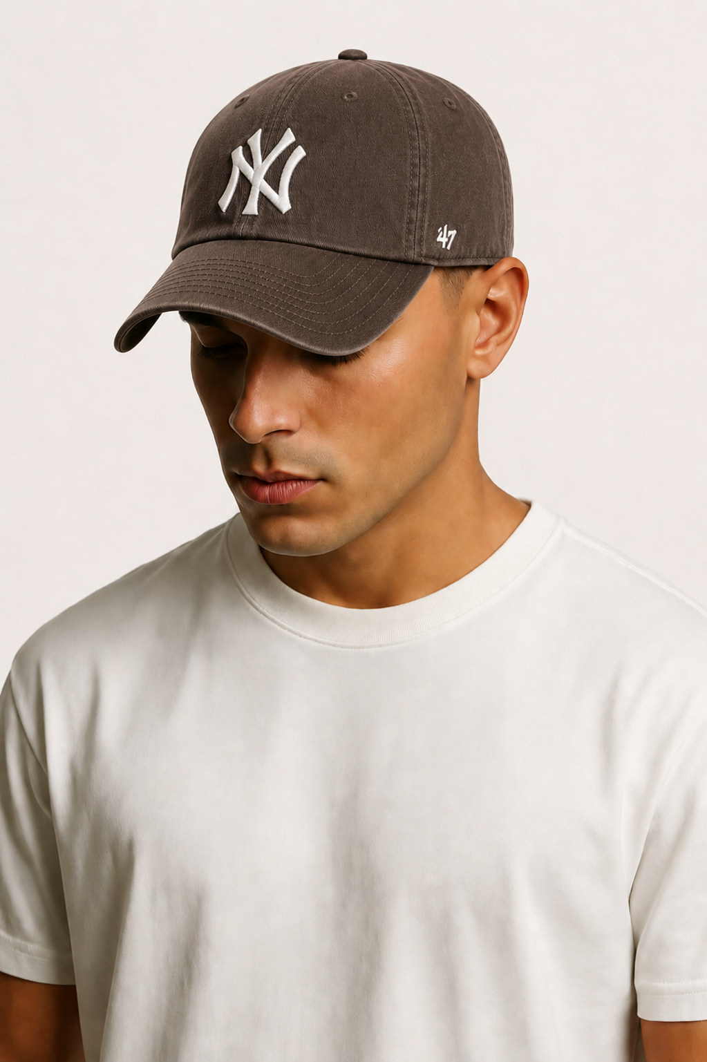 47 Brand - Clean up berretto new york yankees tobacco