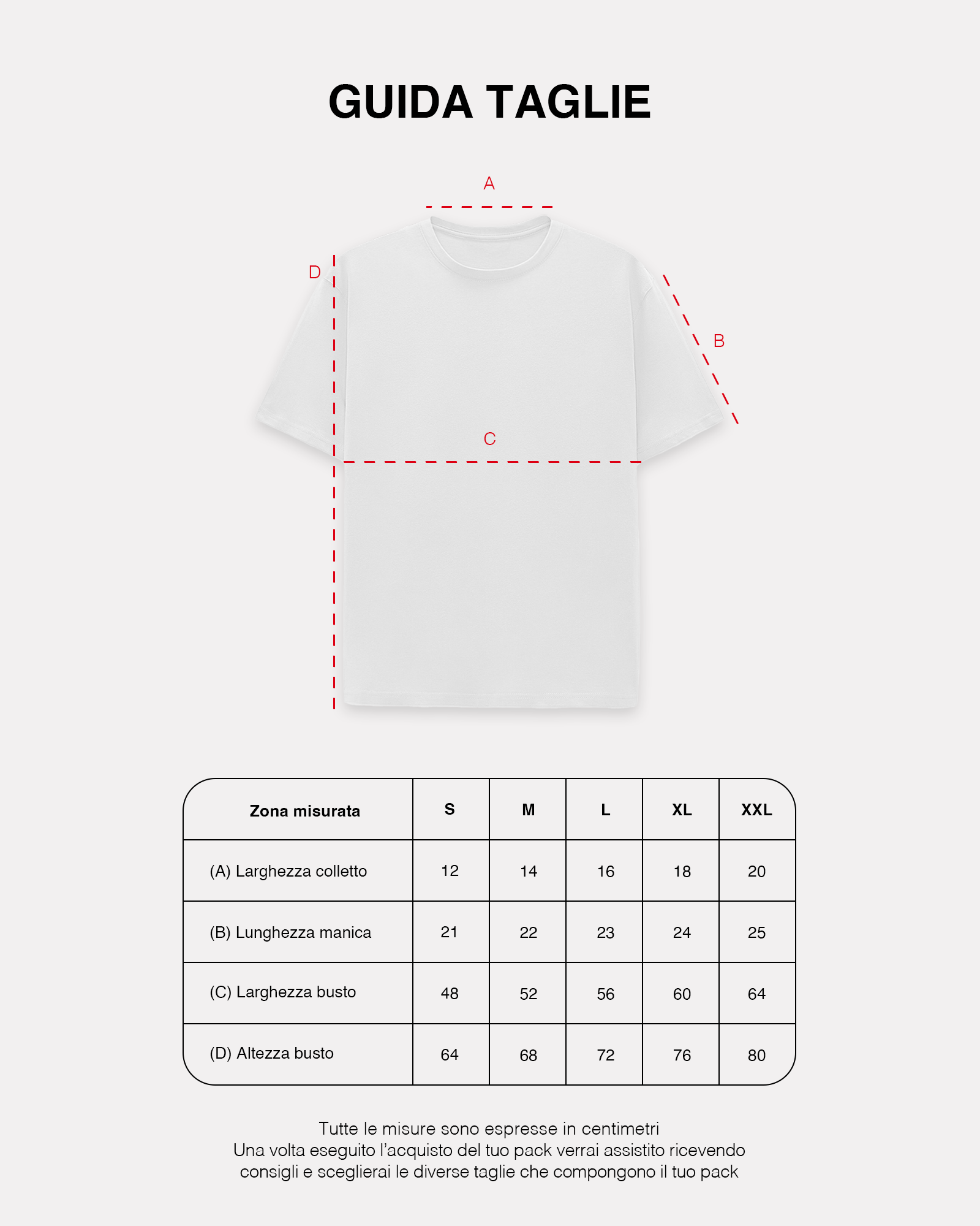Pack 20 T-Shirt Personalizzato