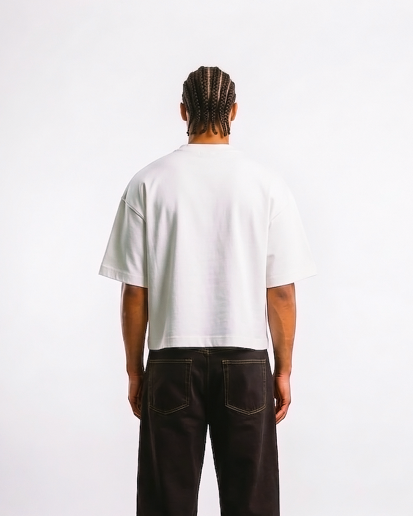 Barrio Studios - Maison boxy tee bianco