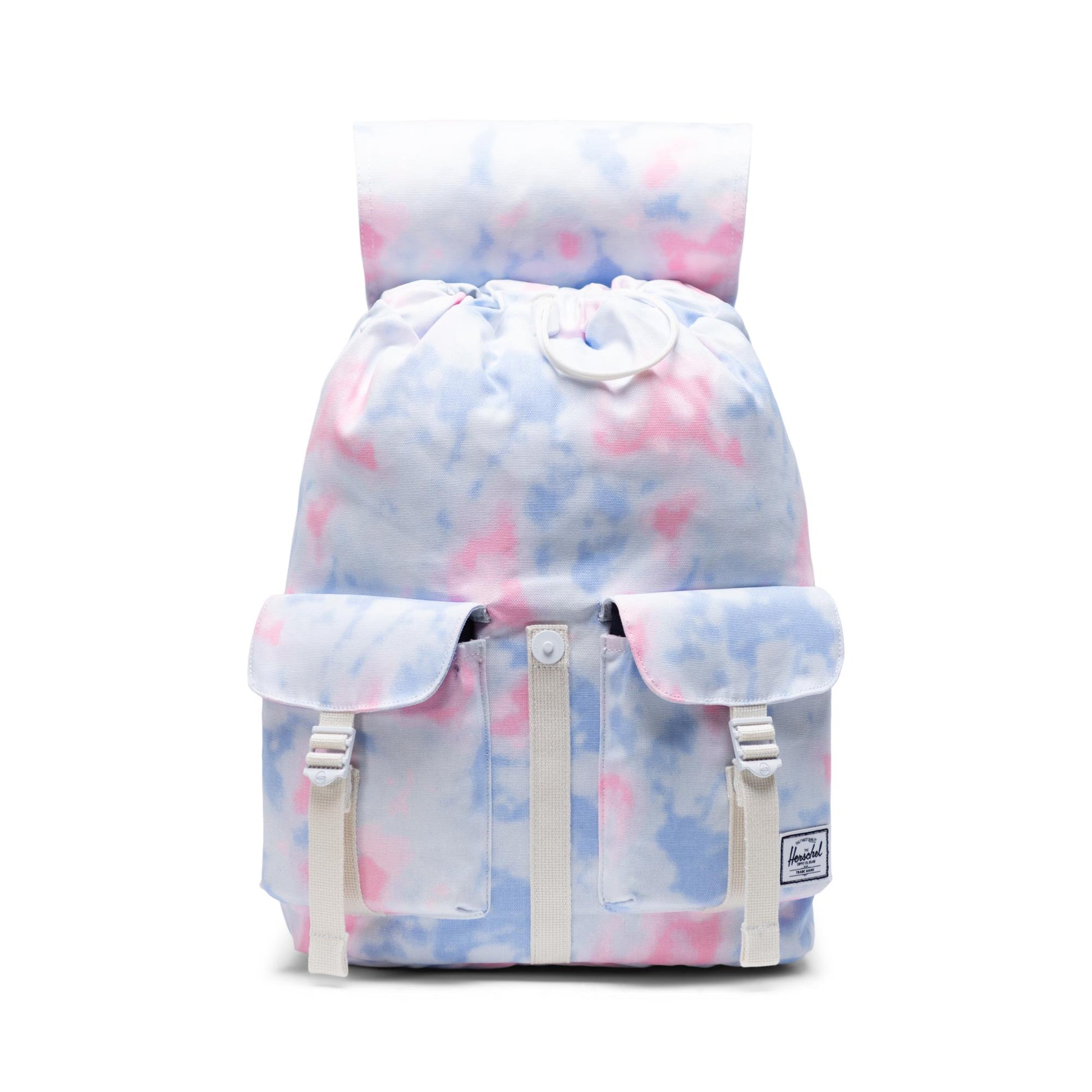 HERSCHEL - DAWSON COTTON TIE DYE BIANCO