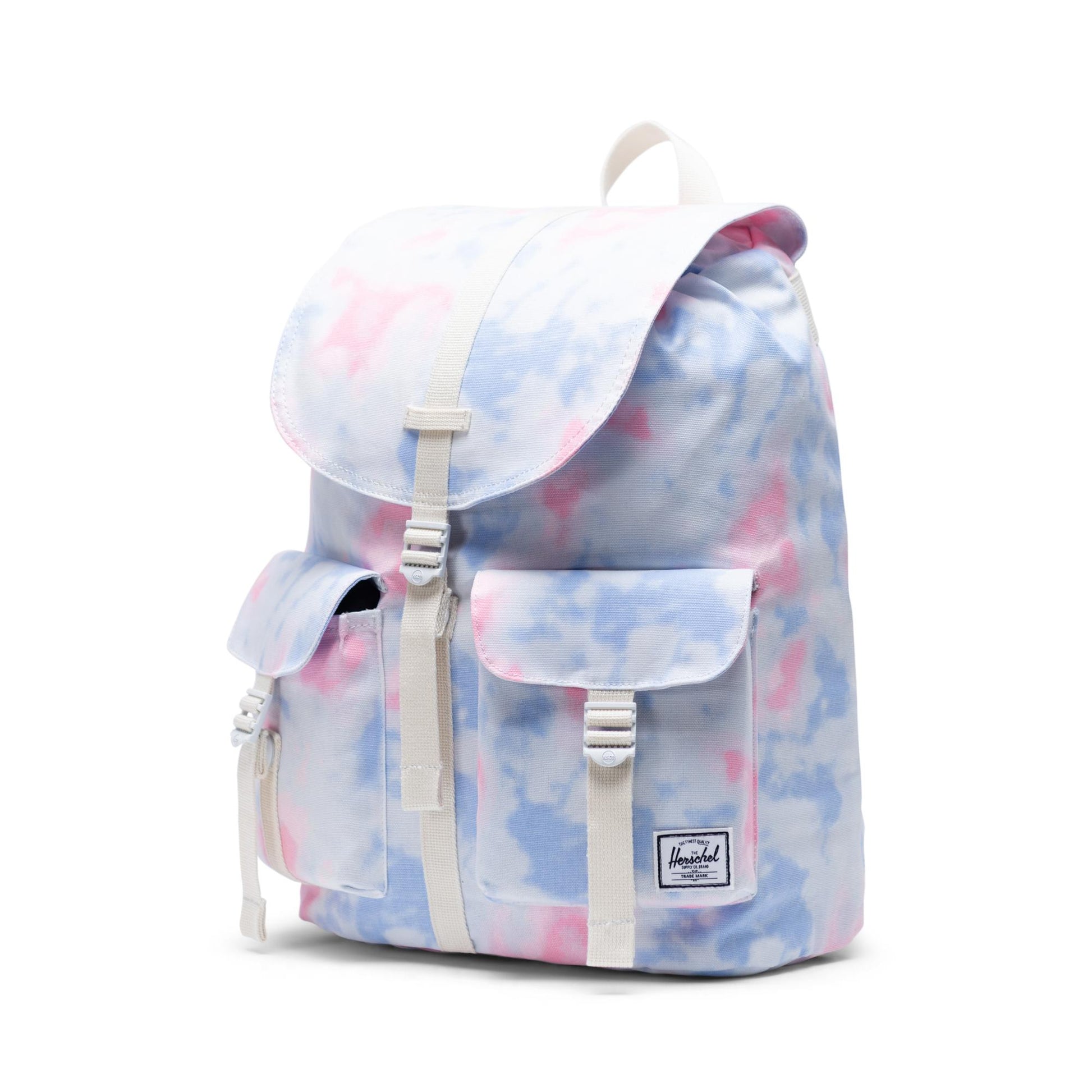HERSCHEL - DAWSON COTTON TIE DYE BIANCO